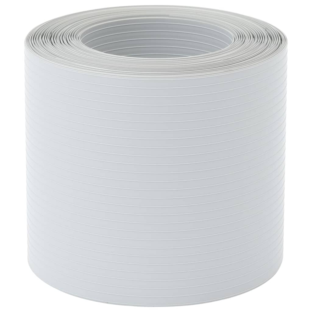 10 db világosszürke PVC belátás elleni árnyékoló 252,5 x 19 cm