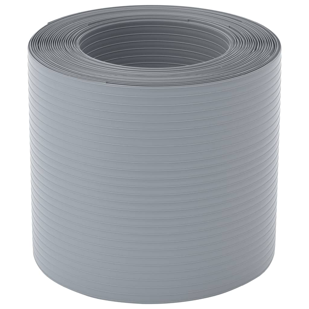 10 db szürke PVC belátás elleni árnyékoló 252,5 x 19 cm