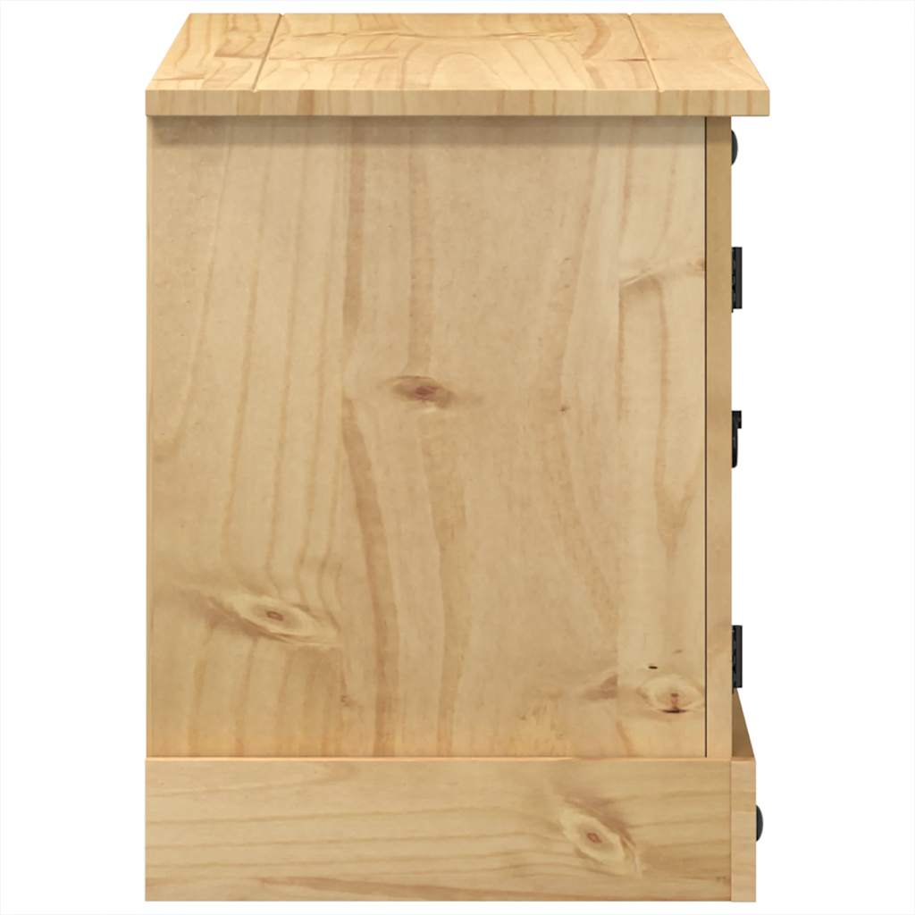 Corona tömör fenyőfa TV-szekrény 100 x 40 x 52 cm