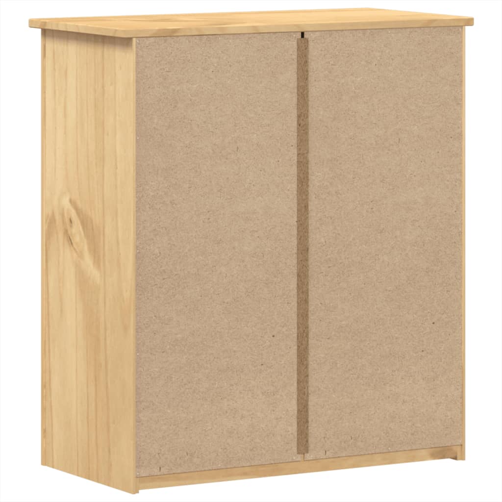 Corona tömör fenyőfa komód 80x40x89 cm