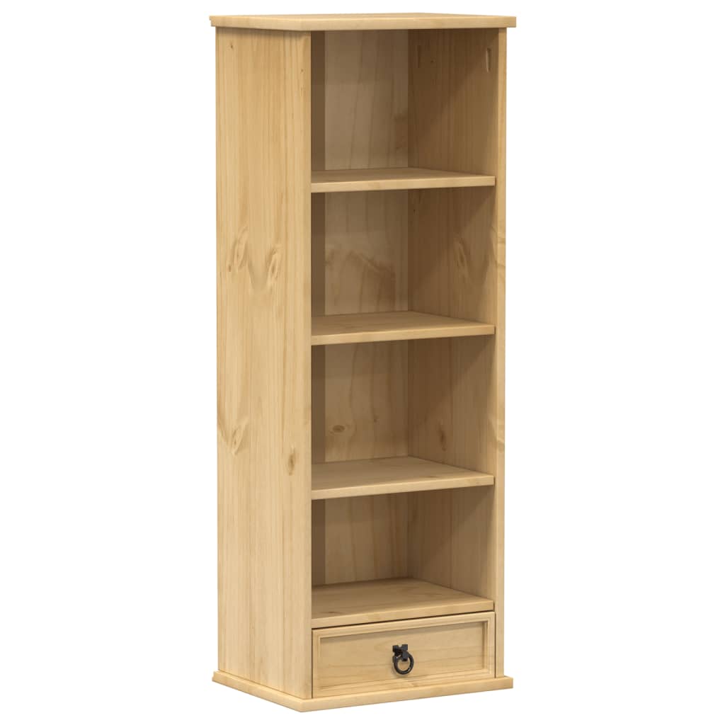Corona tömör fenyőfa CD-szekrény 40 x 30 x 110 cm