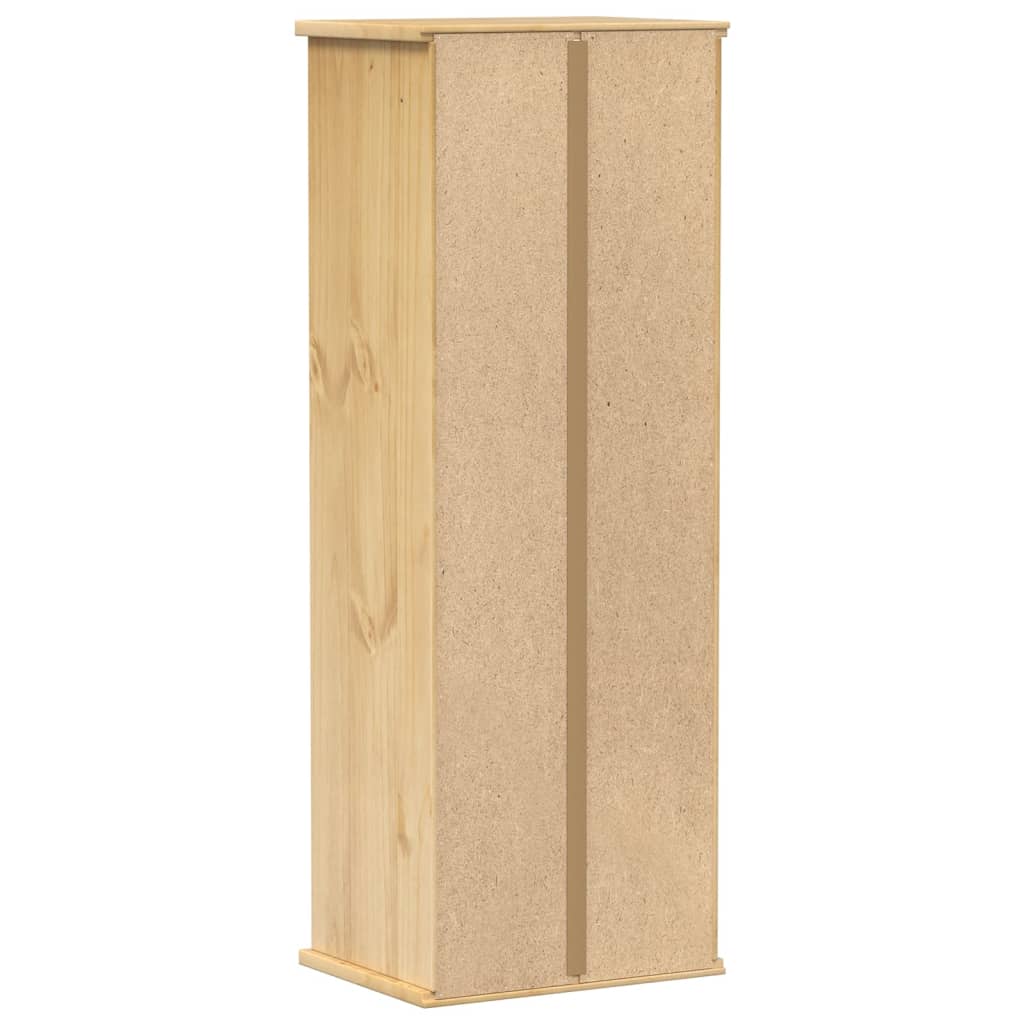 Corona tömör fenyőfa CD-szekrény 40 x 30 x 110 cm