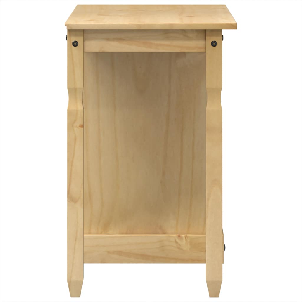Corona tömör fenyőfa fésülködőasztal 110x47x75 cm