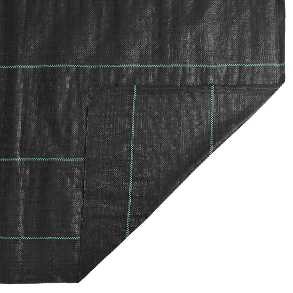 fekete PP talajtakaró membrán 1x5 m