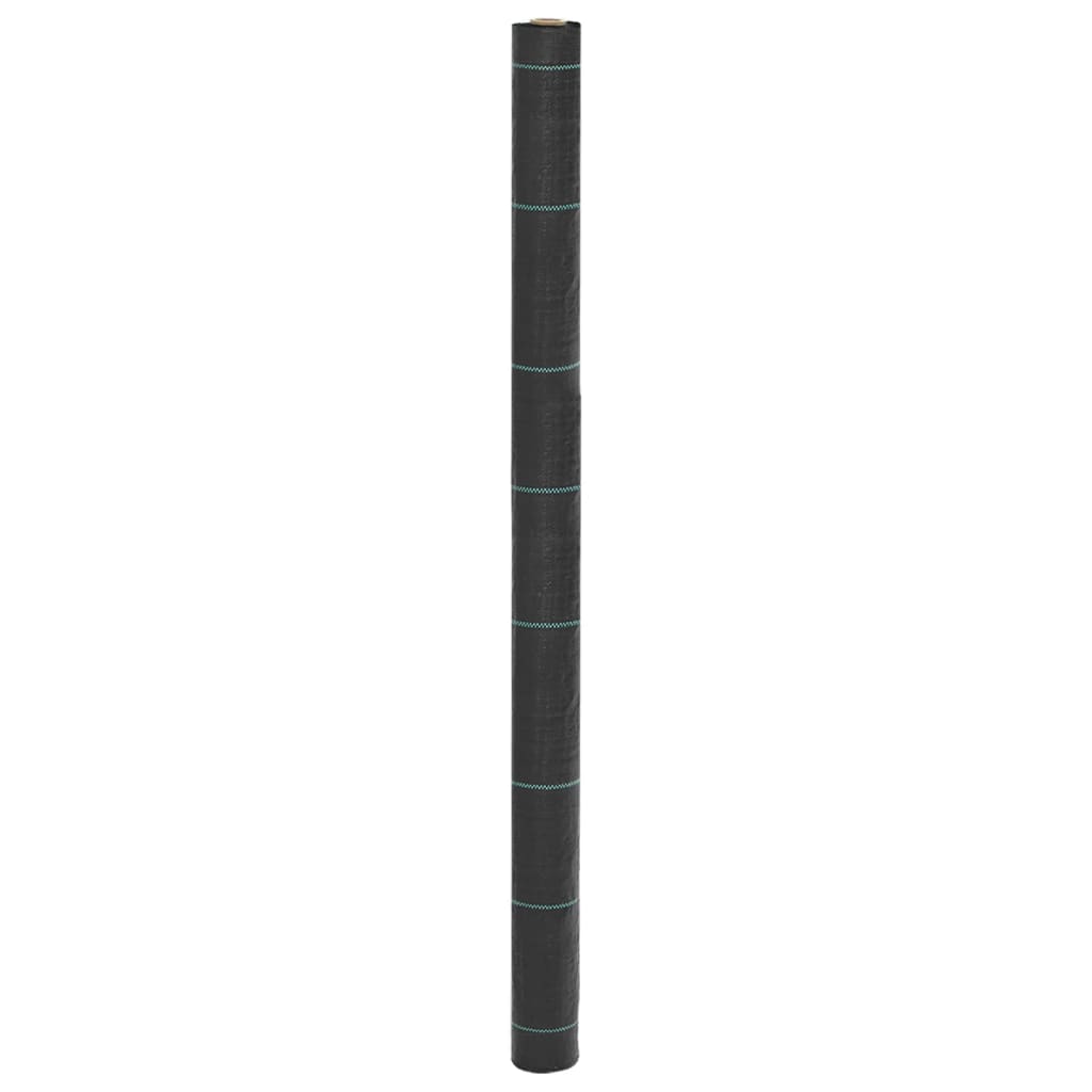 fekete PP talajtakaró membrán 1,5x10 m