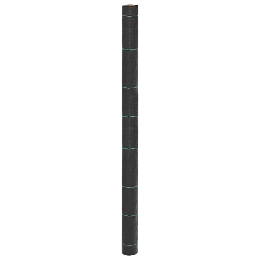 fekete PP talajtakaró membrán 1,5x10 m