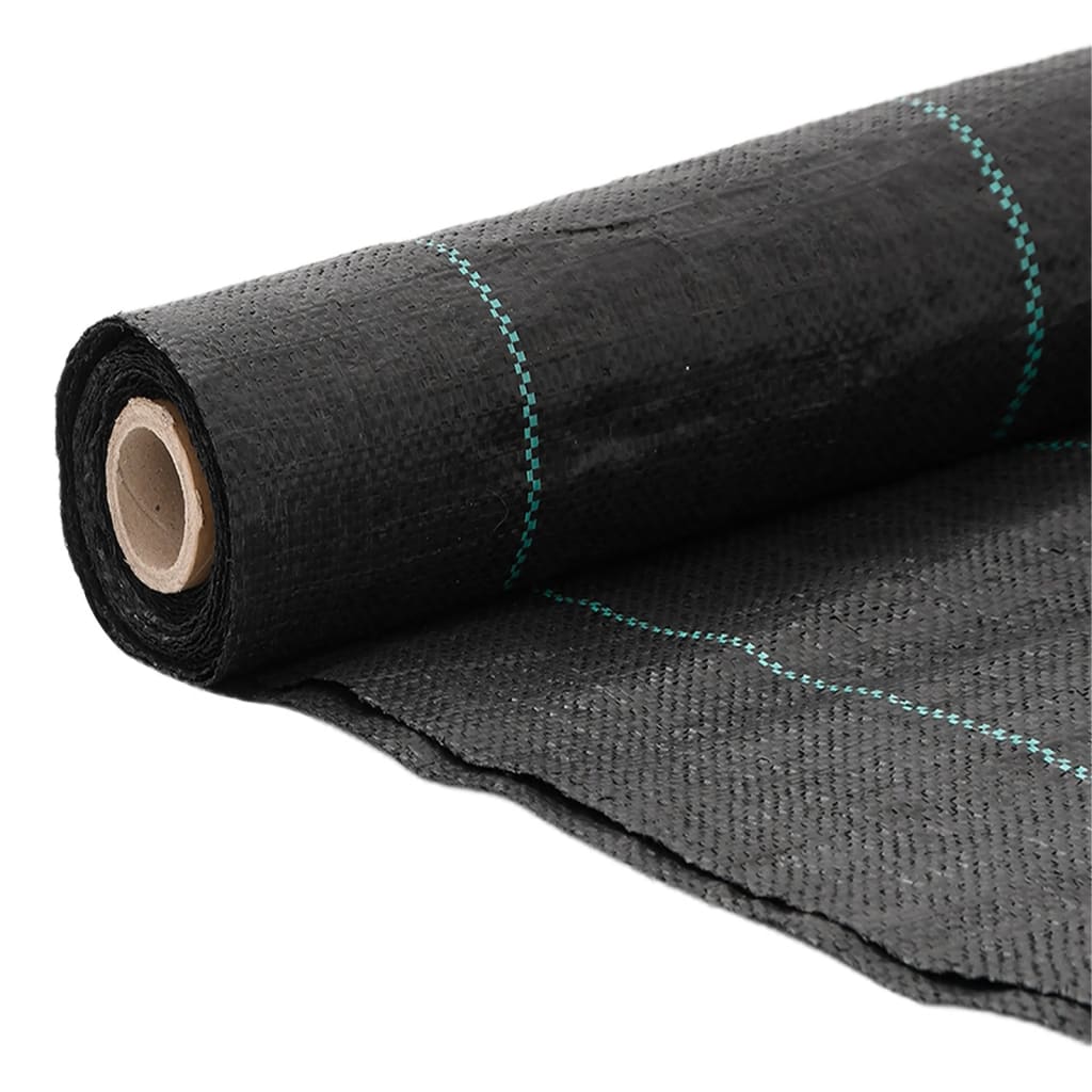 fekete PP talajtakaró membrán 2x10 m