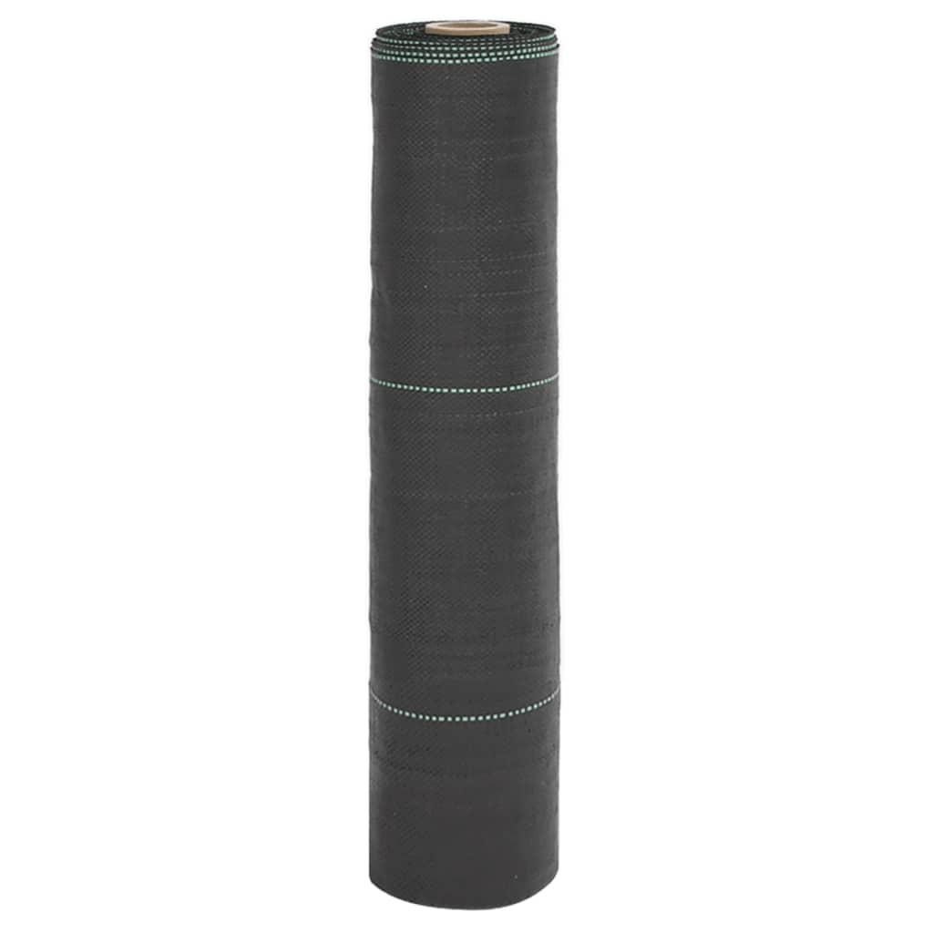 fekete PP talajtakaró membrán 0,5x50 m