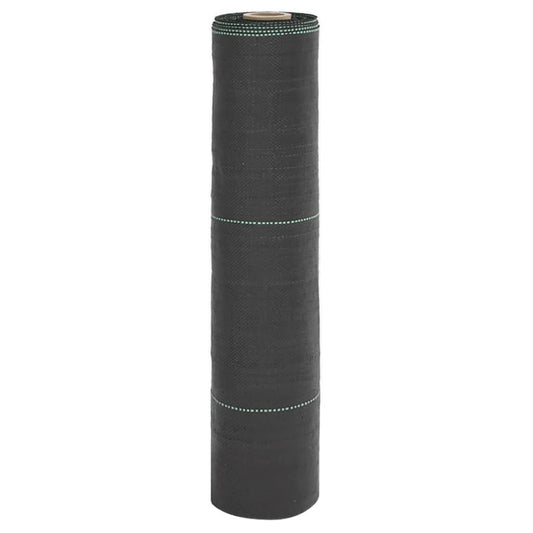 fekete PP talajtakaró membrán 0,5x50 m