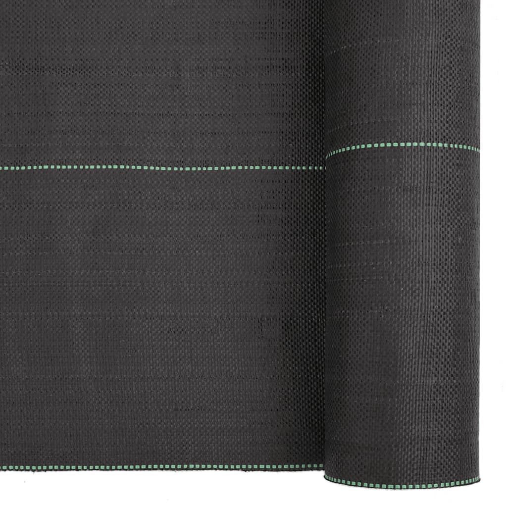 fekete PP talajtakaró membrán 4x50 m