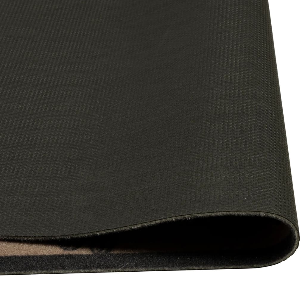 barna reggeli mintás mosható bársony konyhaszőnyeg 45x150 cm