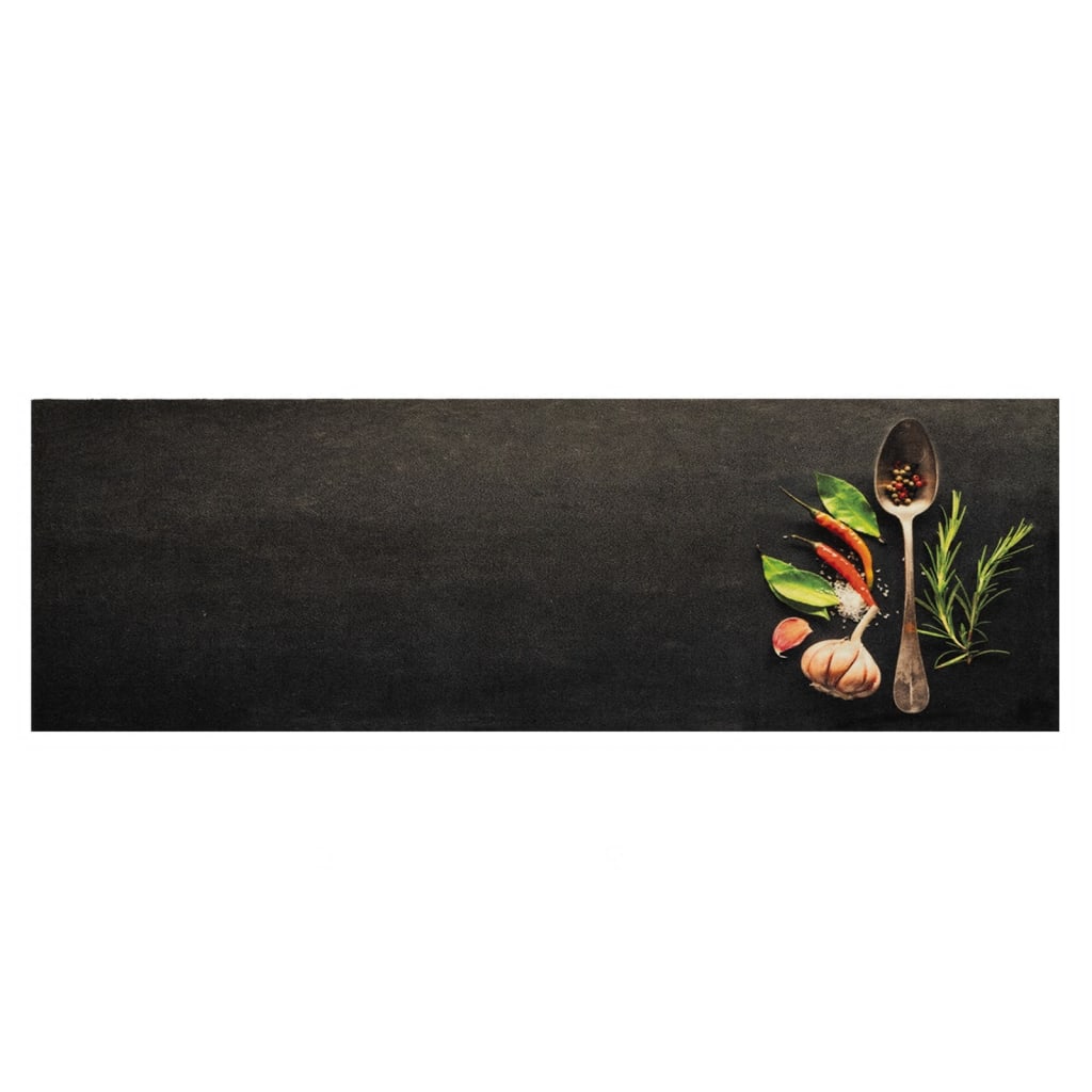 mosható fűszermintás bársony konyhaszőnyeg 60x180 cm