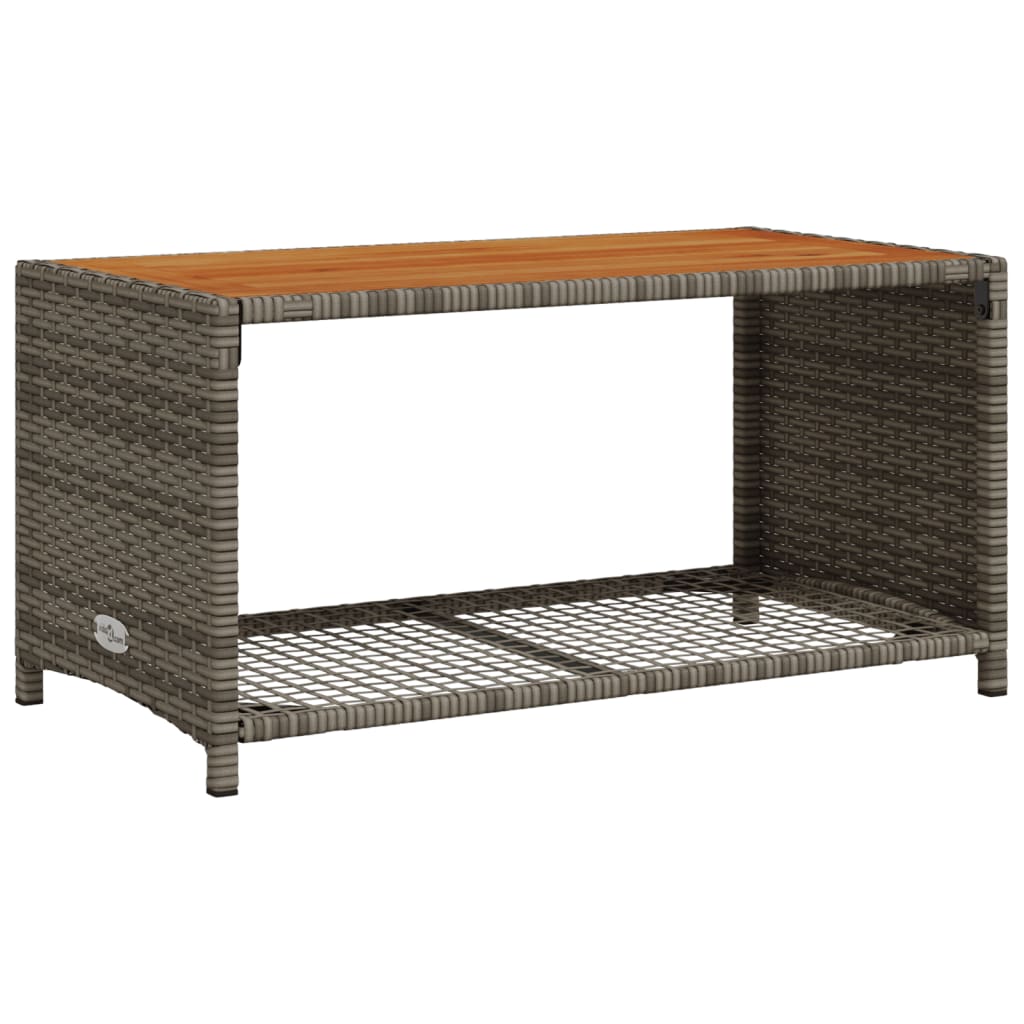 4 részes szürke polyrattan kerti ülőgarnitúra párnákkal