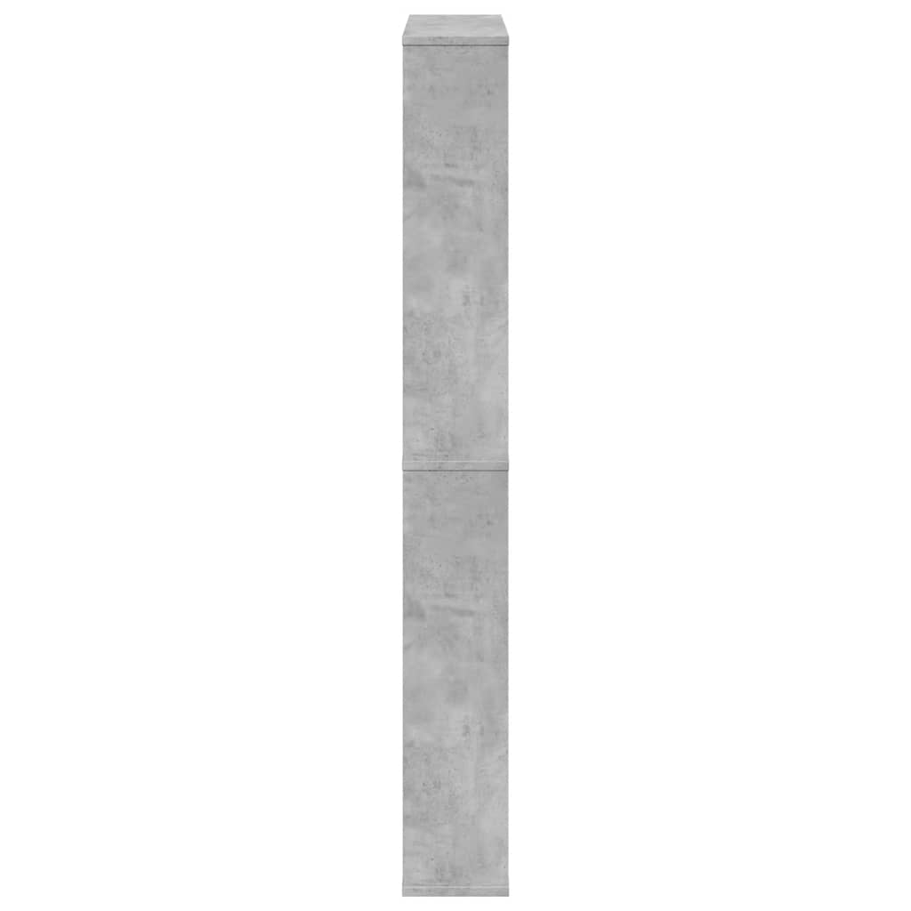 betonszürke 4 szintes cipőszekrény tükörrel 63 x 17 x 134 cm