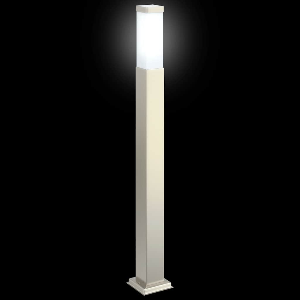 3 db kültéri lámpa 80 cm rozsdamentes acél IP44