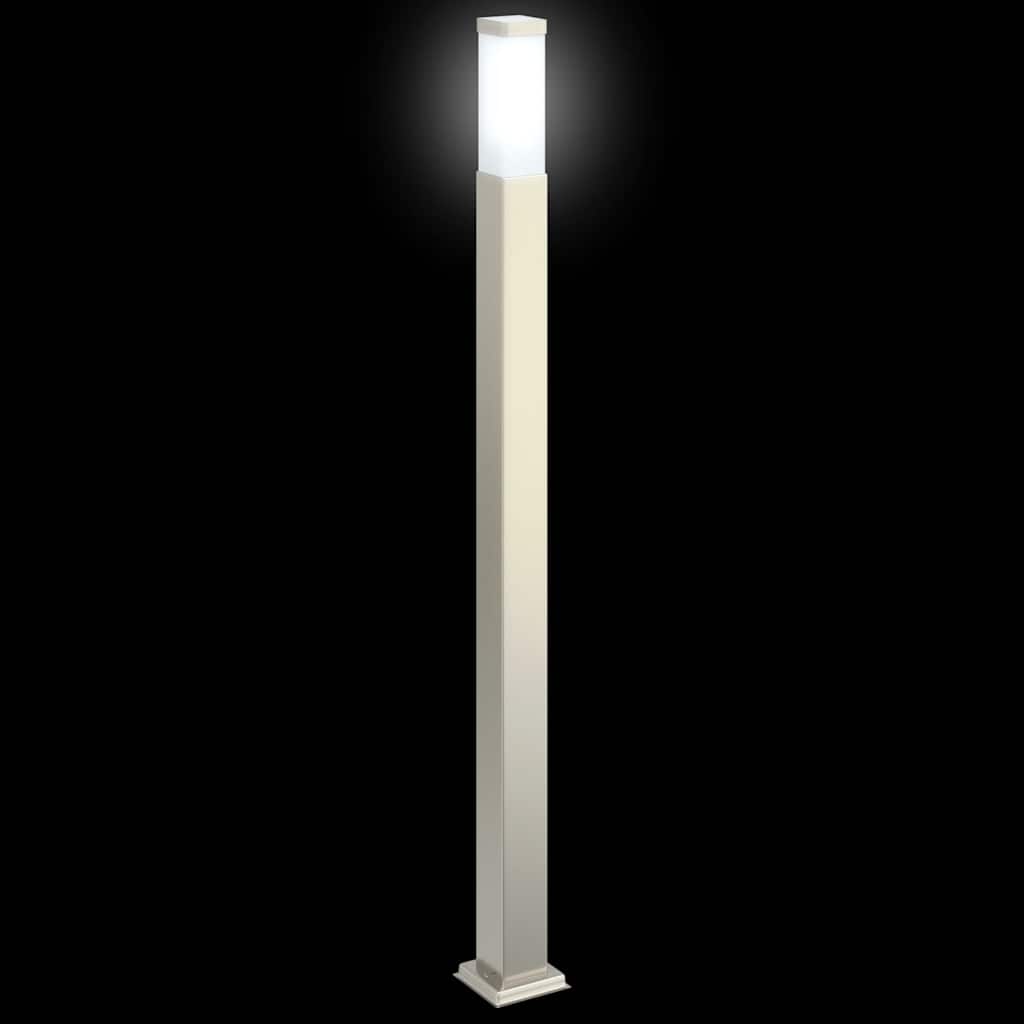 3 db kültéri lámpa 110 cm rozsdamentes acél IP44