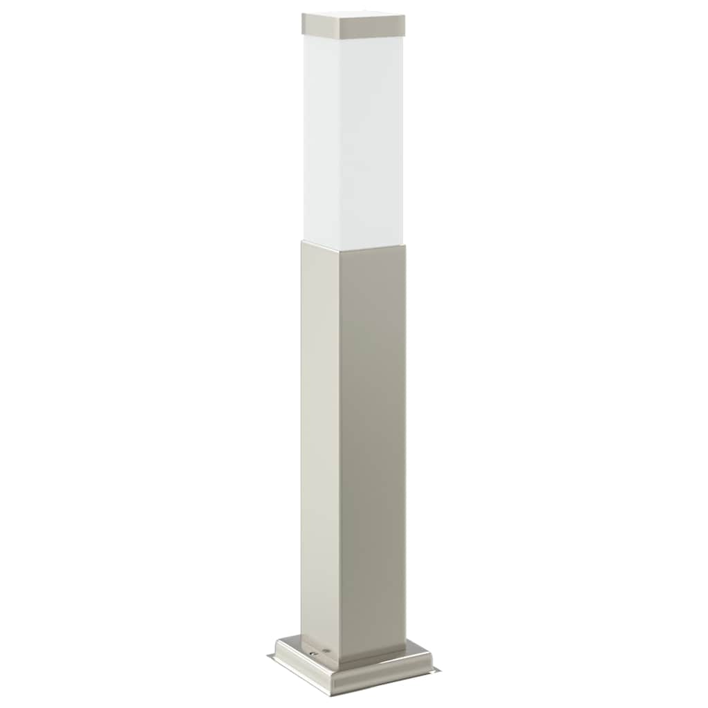 szenzoros oszloplámpa 50 cm rozsdamentes acélból IP44