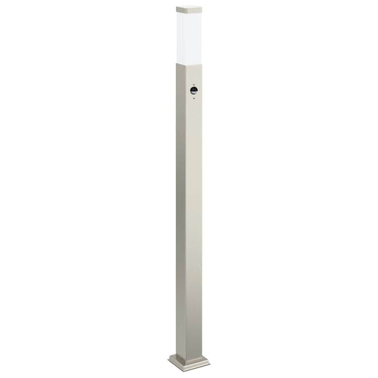 szenzoros oszloplámpa 110 cm rozsdamentes acél IP44