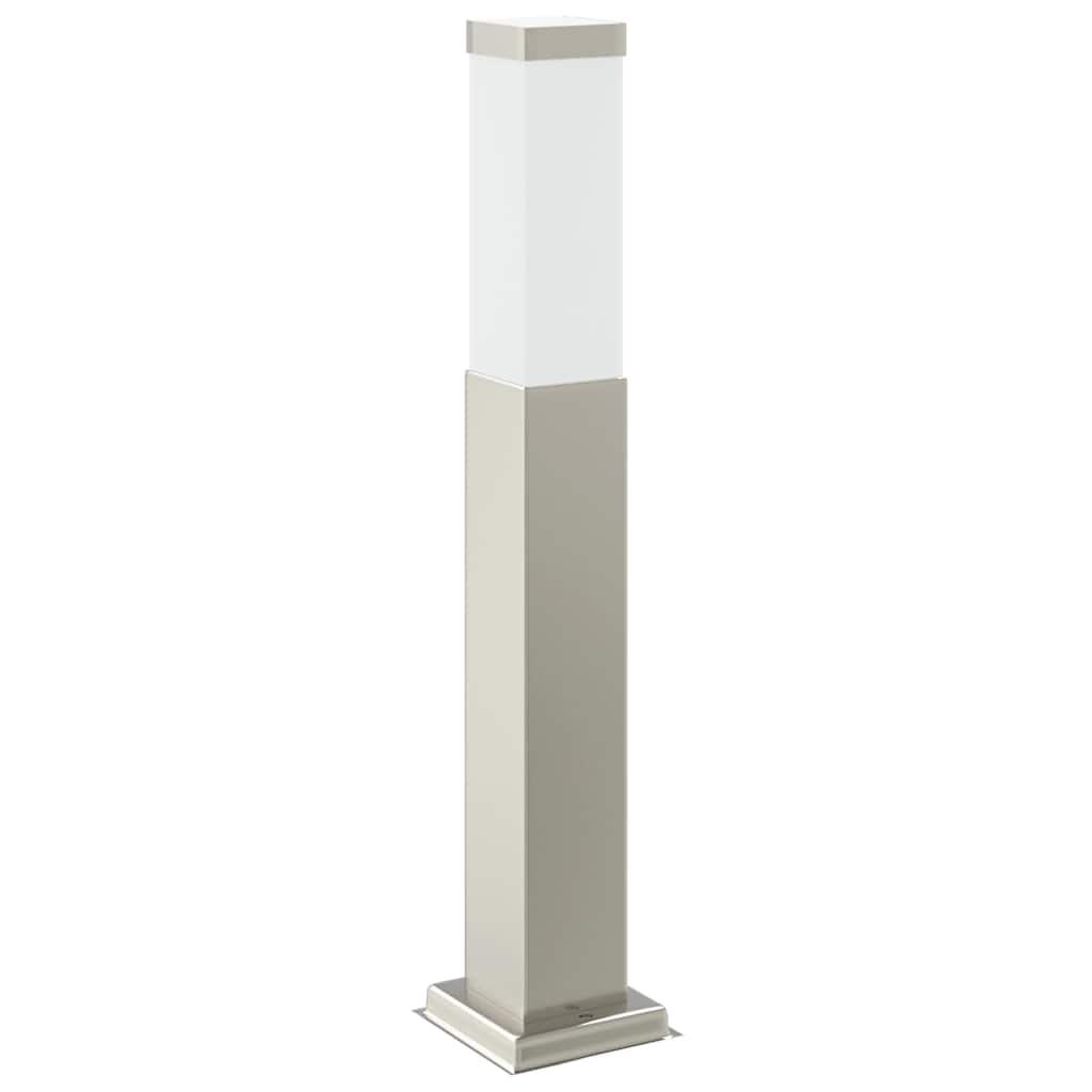 120 cm rozsdamentes acél oszloplámpa konnektorral IP44