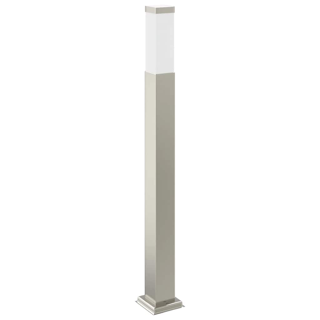 80 cm rozsdamentes acél oszloplámpa konnektorral IP44