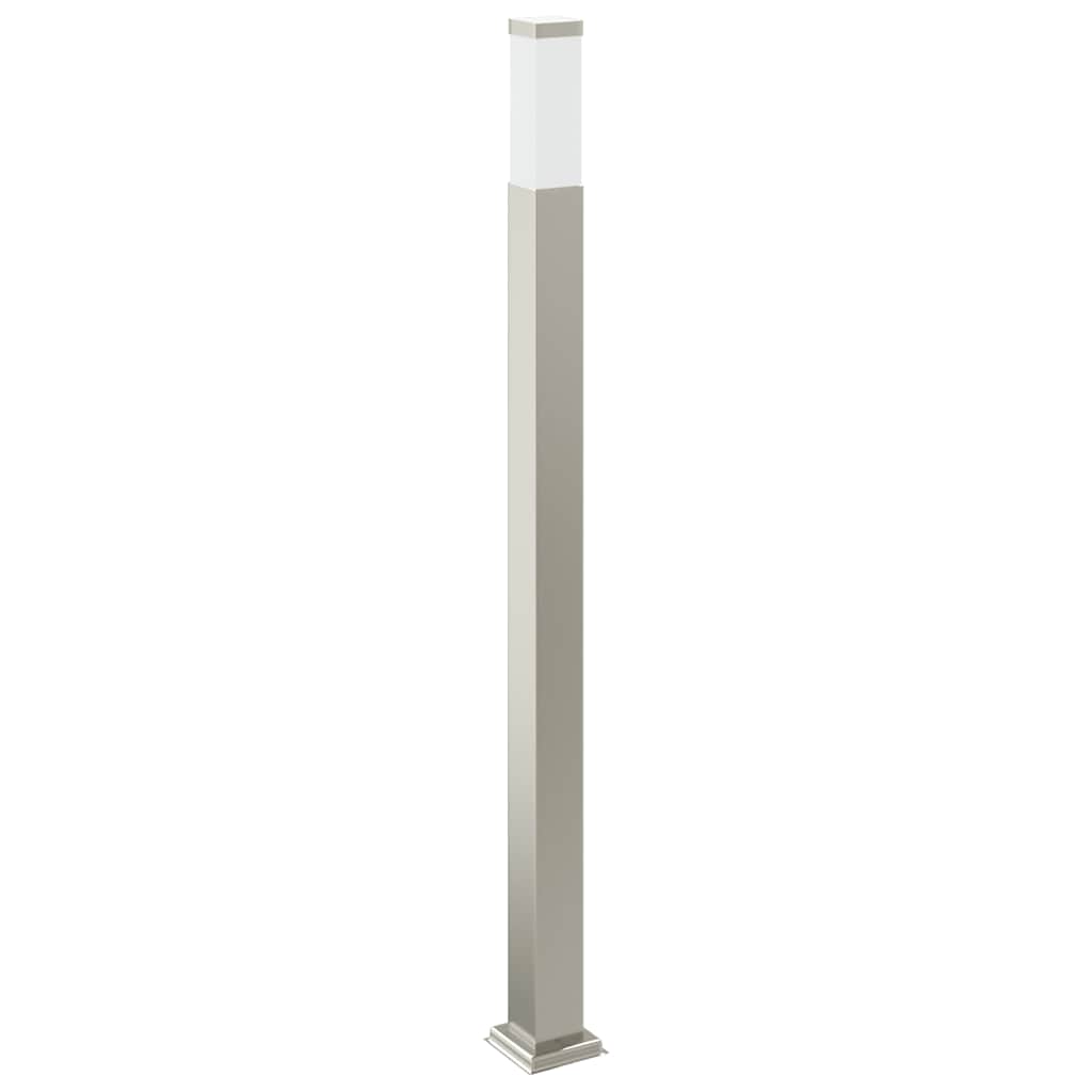 110 cm rozsdamentes acél oszloplámpa konnektorral IP44