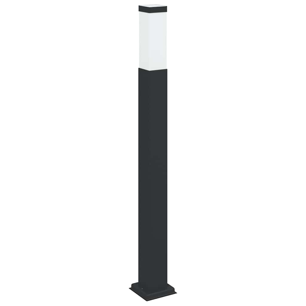 oszloplámpa 80 cm fekete IP44