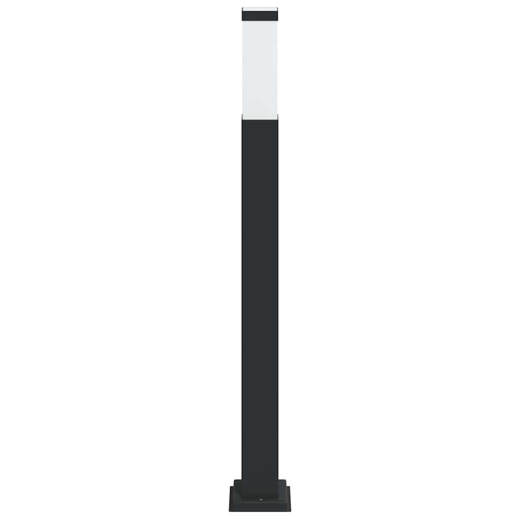 oszloplámpa 80 cm fekete IP44