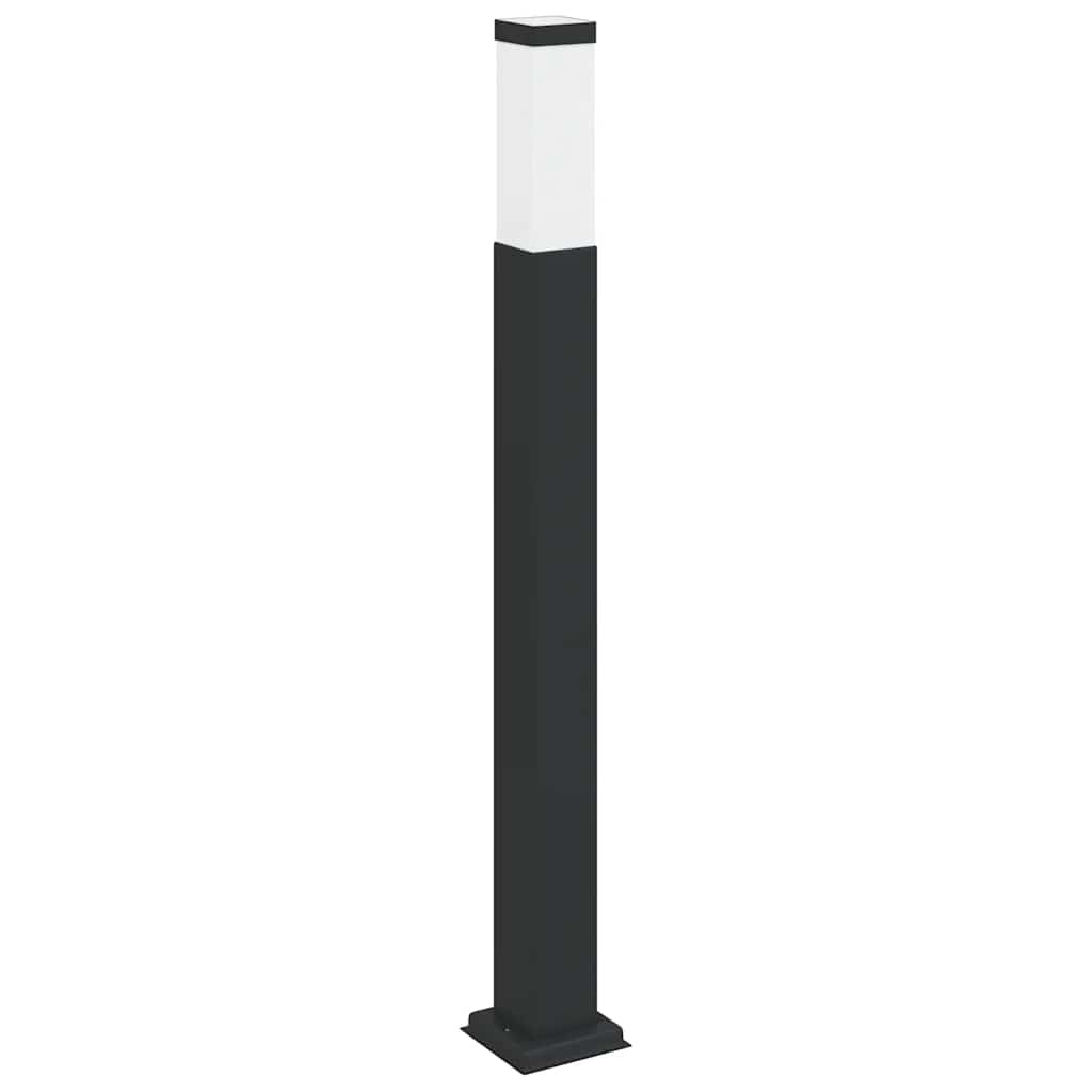 oszloplámpa 80 cm fekete IP44