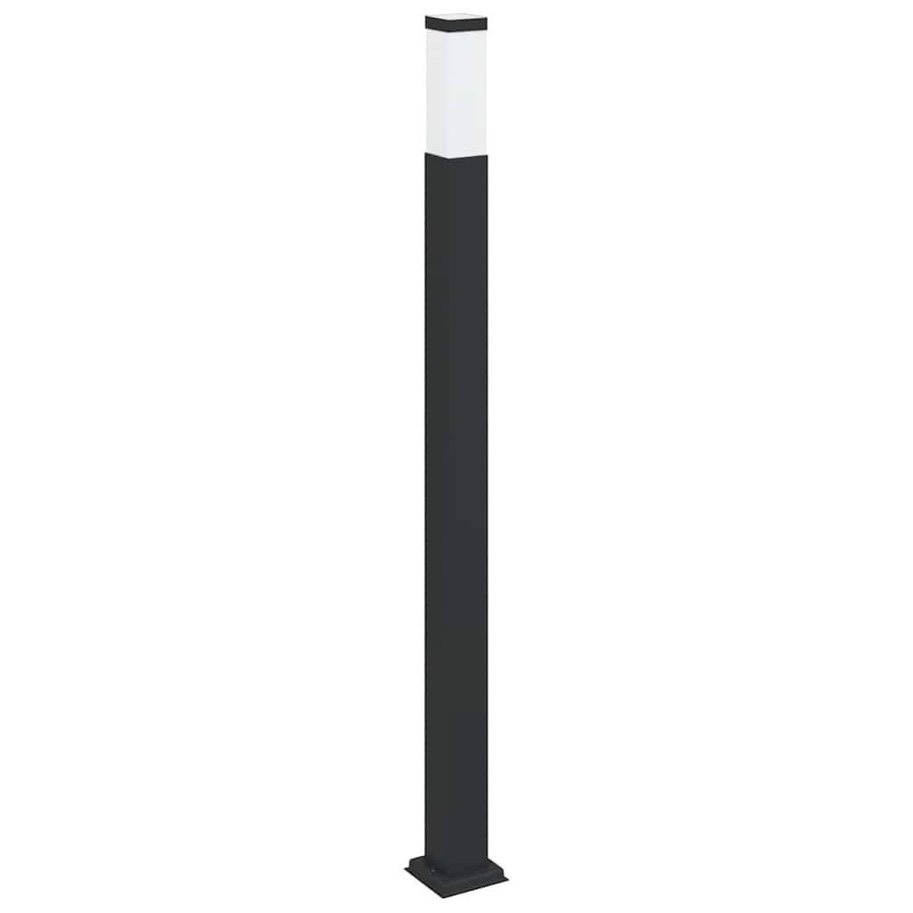 oszloplámpa 110 cm fekete IP44