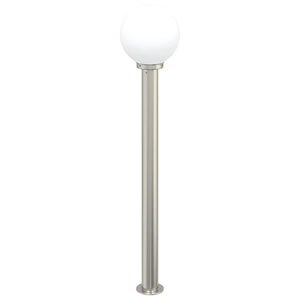 3 db kültéri lámpa 120 cm rozsdamentes acél IP44