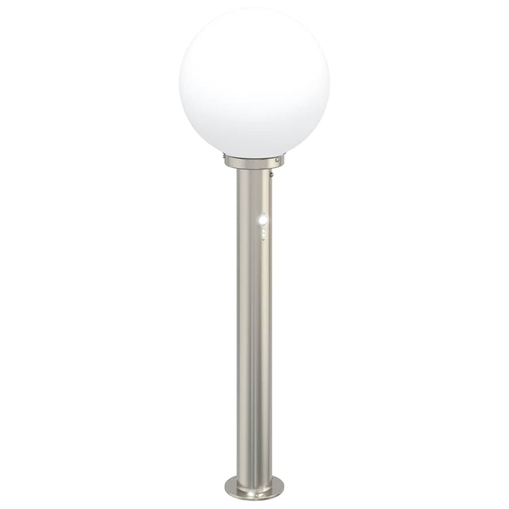 3 db szenzoros oszloplámpa 80 cm rozsdamentes acél IP44