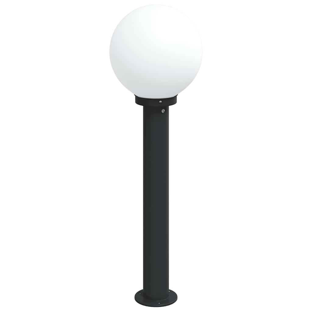 oszloplámpa 80 cm fekete IP44
