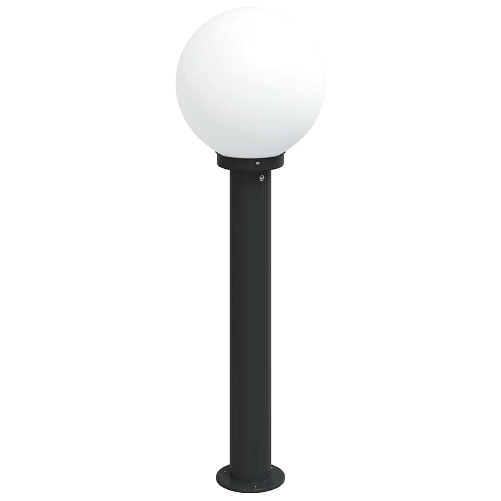 oszloplámpa 80 cm fekete IP44