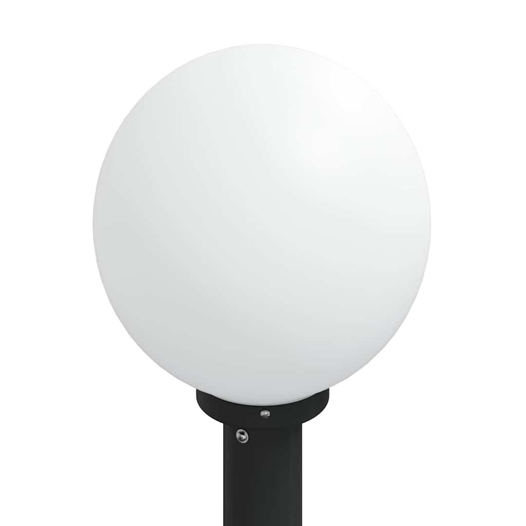 3 db oszloplámpa 80 cm fekete IP44