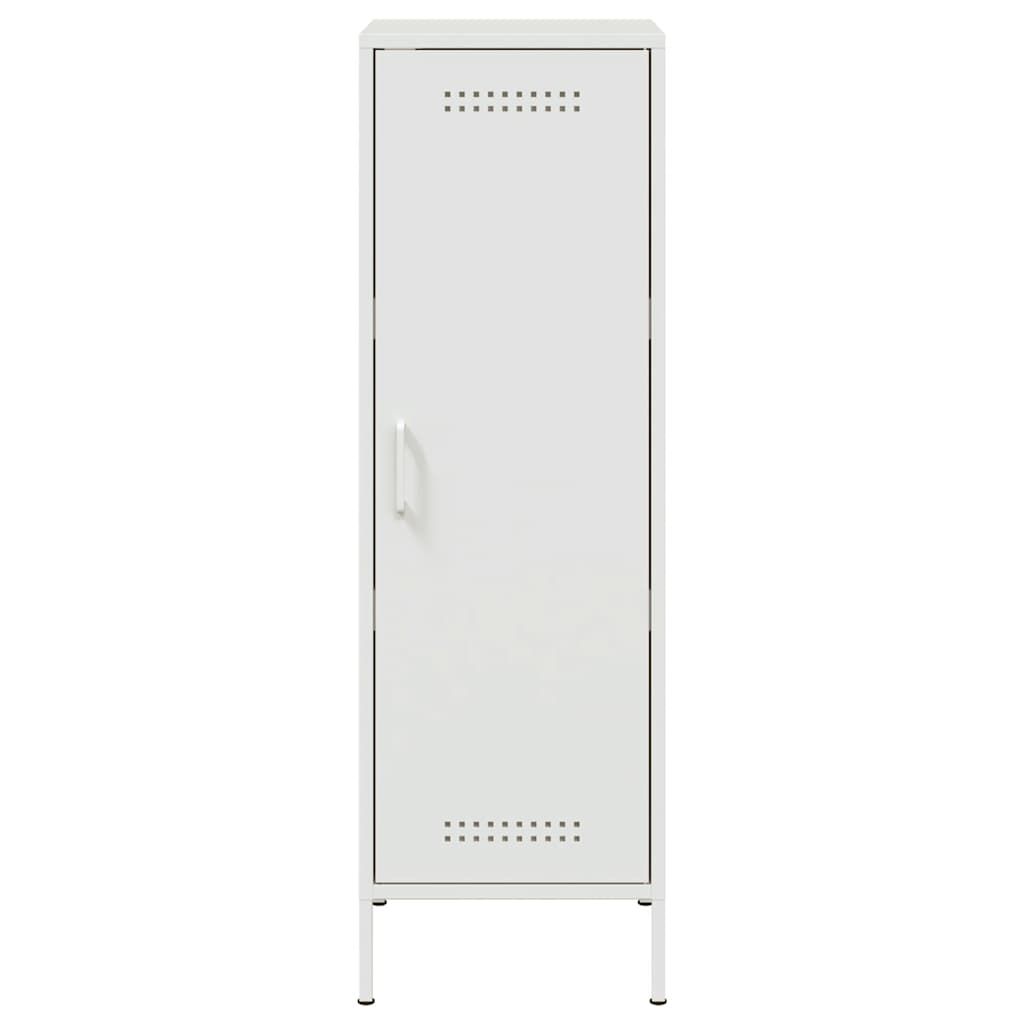 fehér acél magasszekrény 36 x 39 x 113 cm