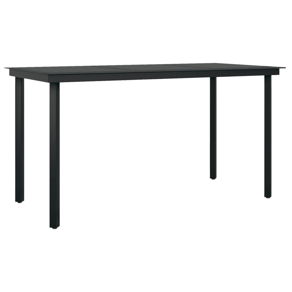 5 részes szürke polyrattan kerti étkezőgarnitúra párnával