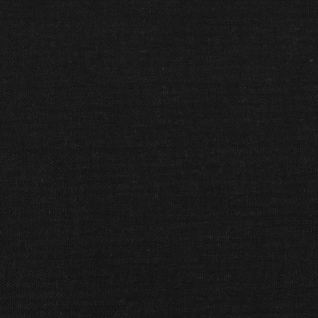 fekete szövet rugós ágy matraccal 120 x 190 cm