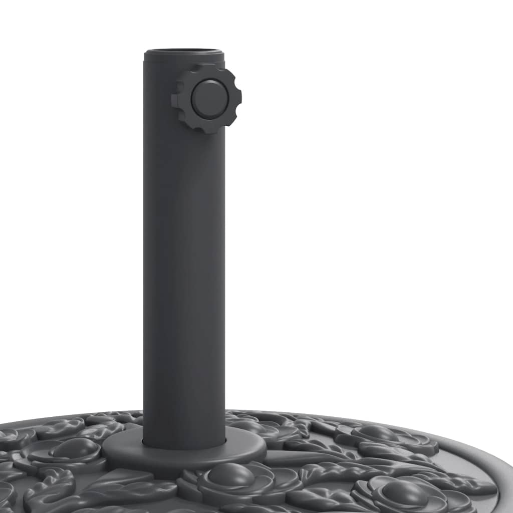 görgős kerek napernyőtalp rúdhoz Ø38 / 48 mm 27 kg