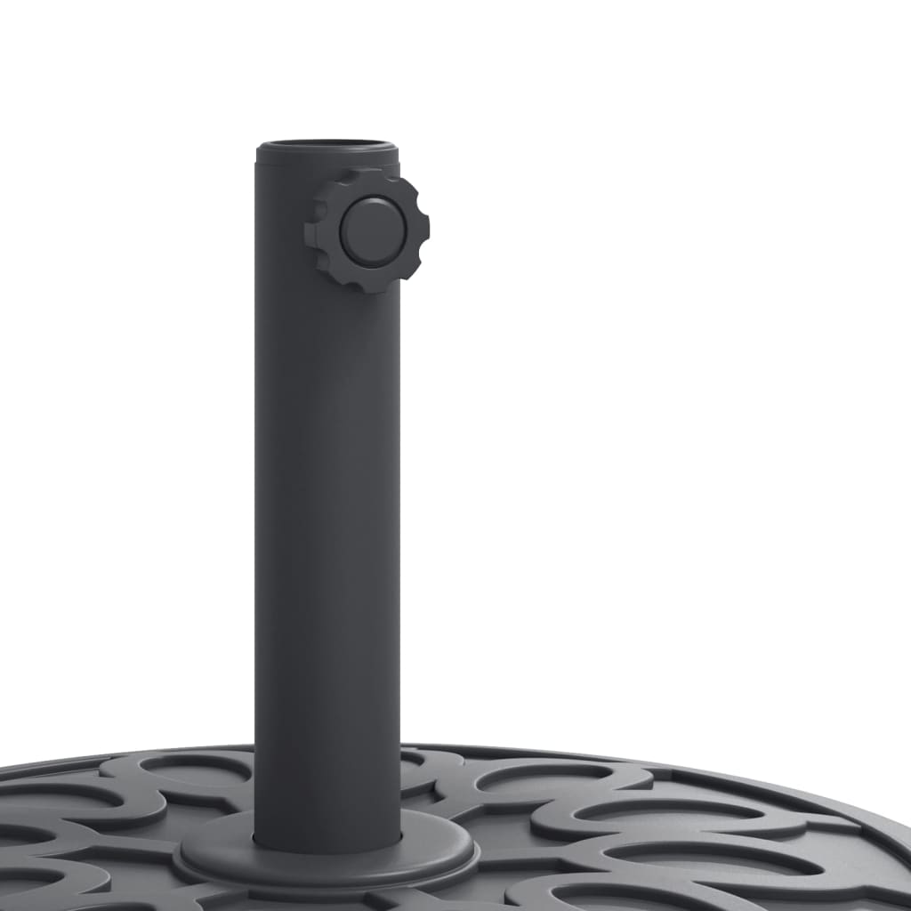 kerek napernyőtalp rúdhoz Ø38 / 48 mm 12 kg