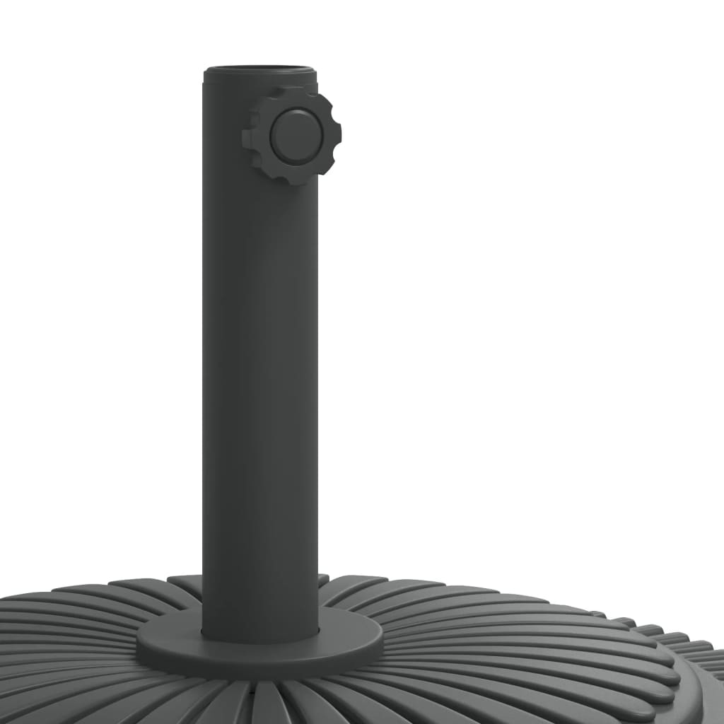 kerek napernyőtalp rúdhoz Ø38 / 48 mm 25 kg