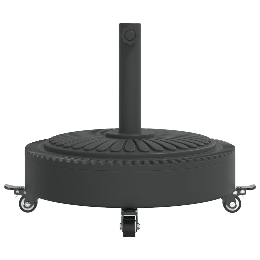 görgős kerek napernyőtalp rúdhoz Ø38 / 48 mm 27 kg