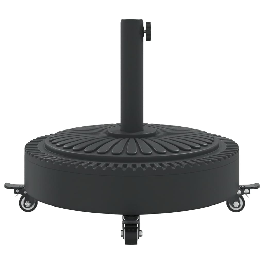 görgős kerek napernyőtalp rúdhoz Ø38 / 48 mm 27 kg