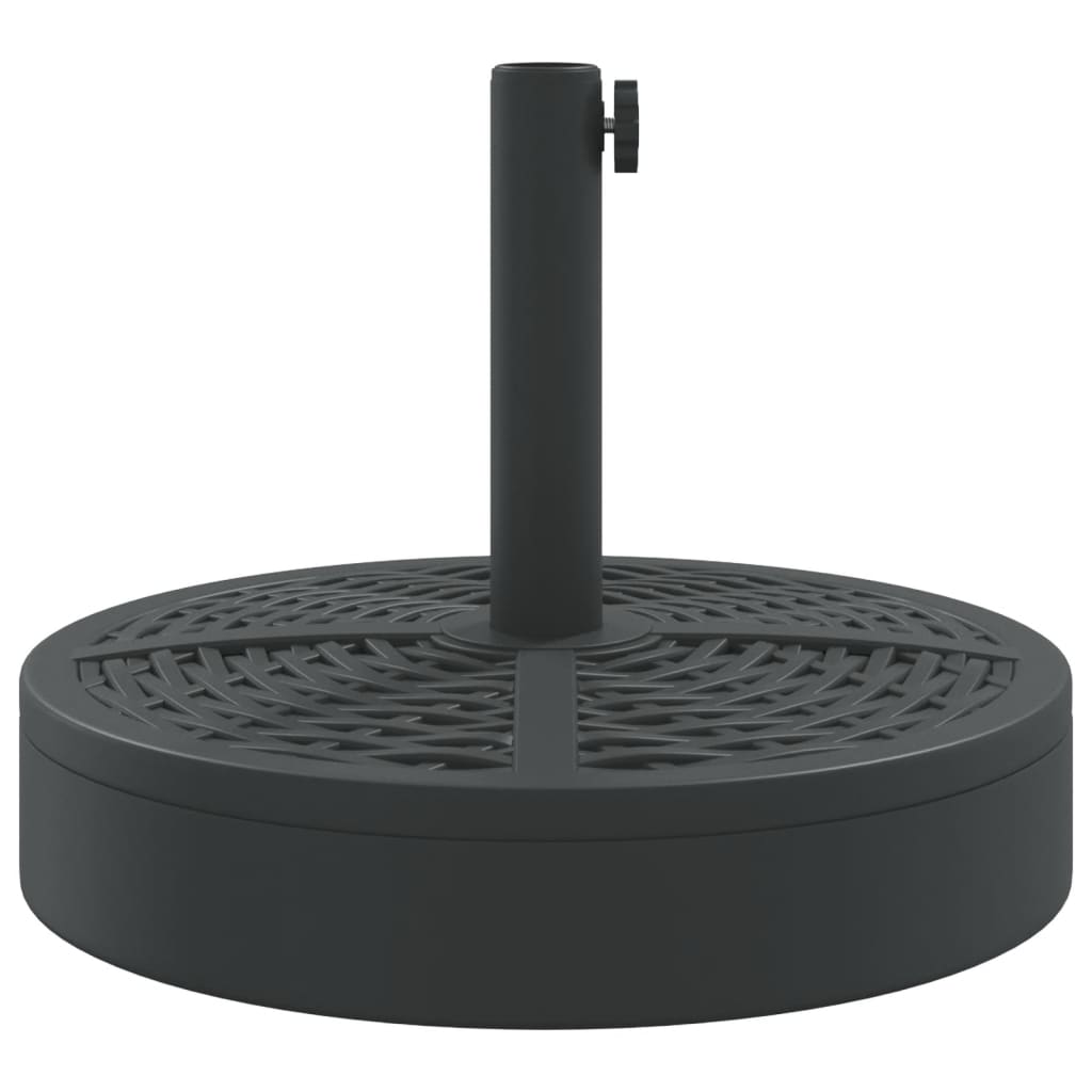 kerek napernyőtalp rúdhoz Ø38 / 48 mm 25 kg