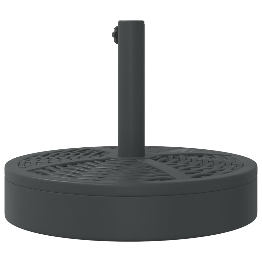 kerek napernyőtalp rúdhoz Ø38 / 48 mm 25 kg