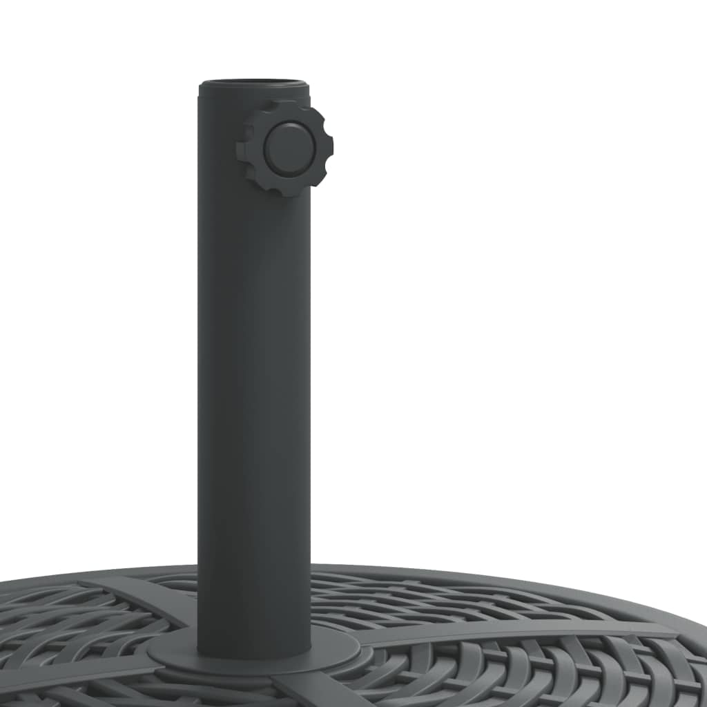 görgős kerek napernyőtalp rúdhoz Ø38 / 48 mm 27 kg