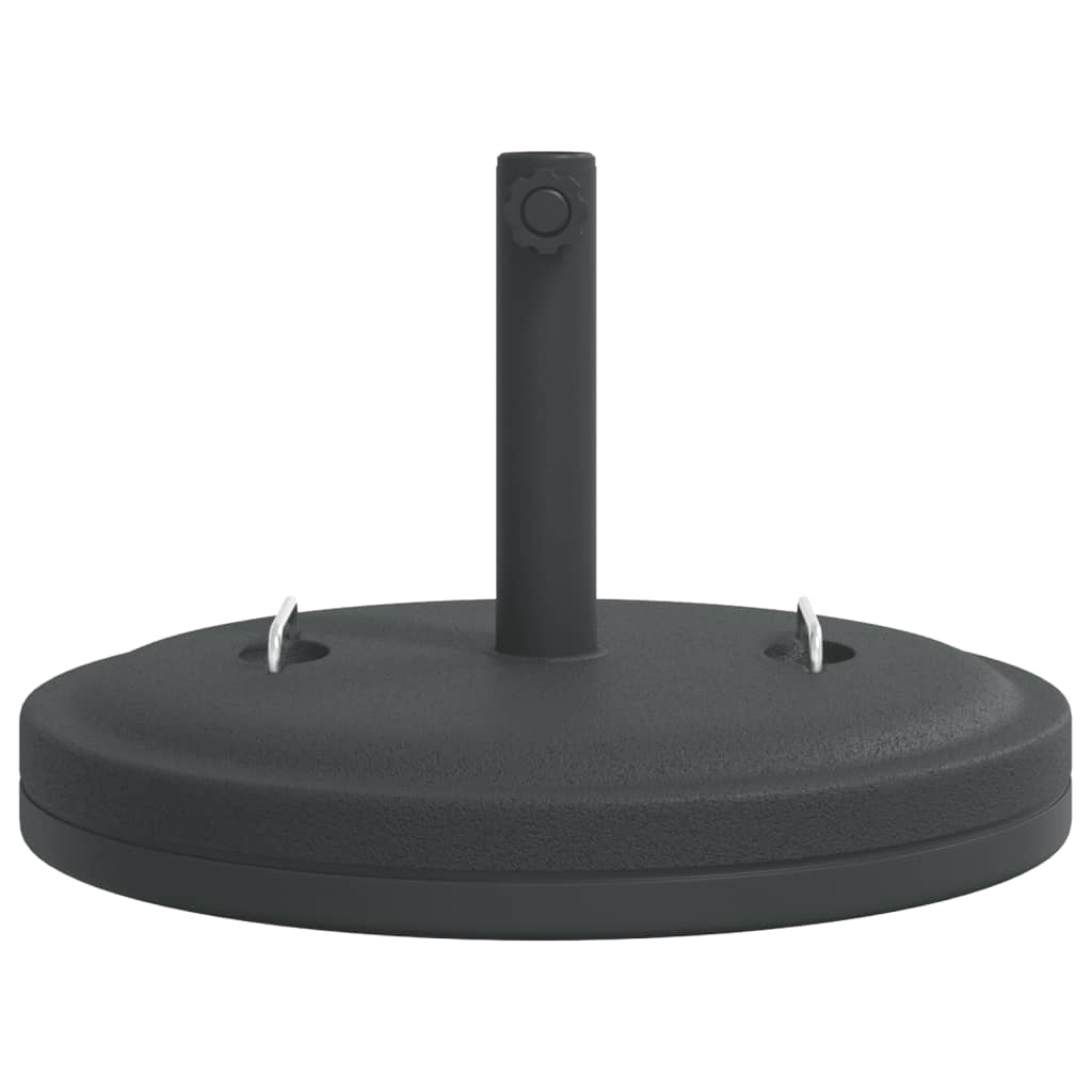 fogantyús kerek napernyőtalp rúdhoz Ø38 / 48 mm 25 kg