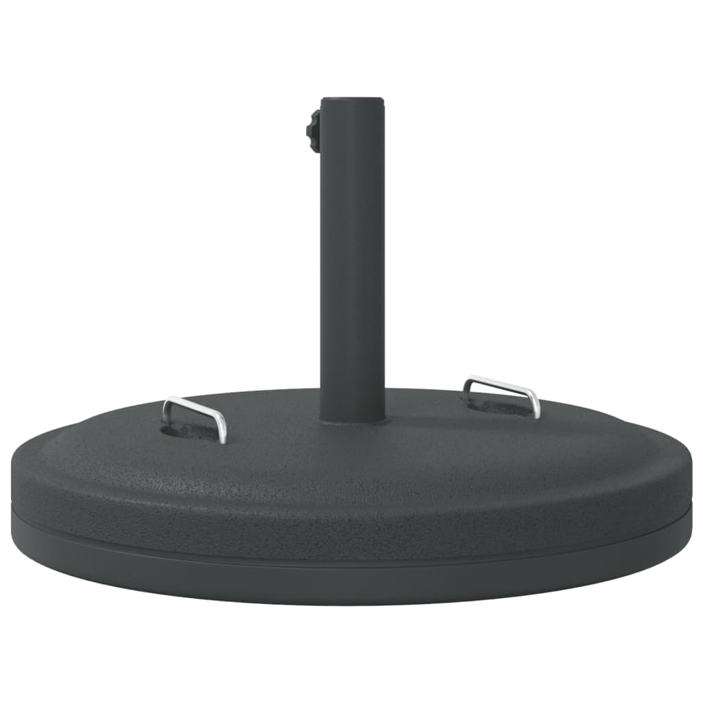 fogantyús kerek napernyőtalp rúdhoz Ø38 / 48 mm 25 kg