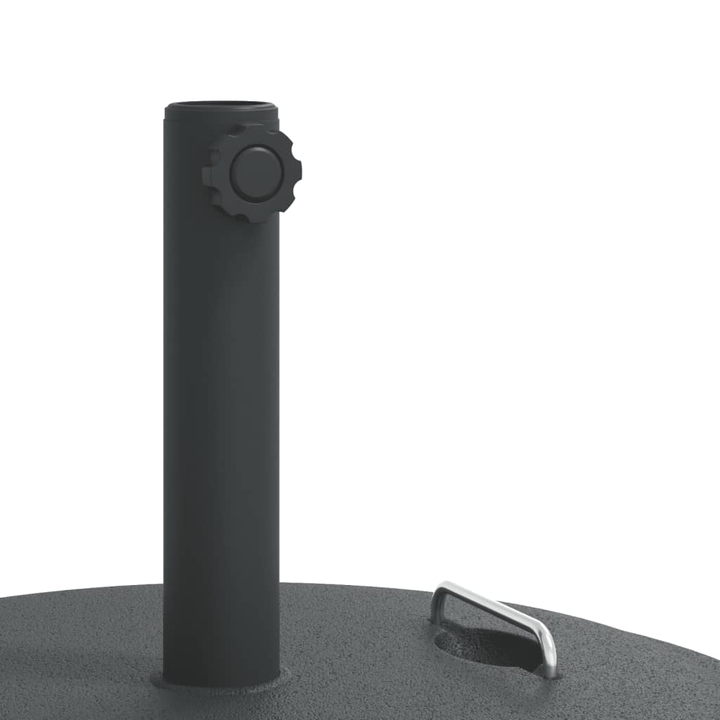 fogantyús kerek napernyőtalp rúdhoz Ø38 / 48 mm 25 kg