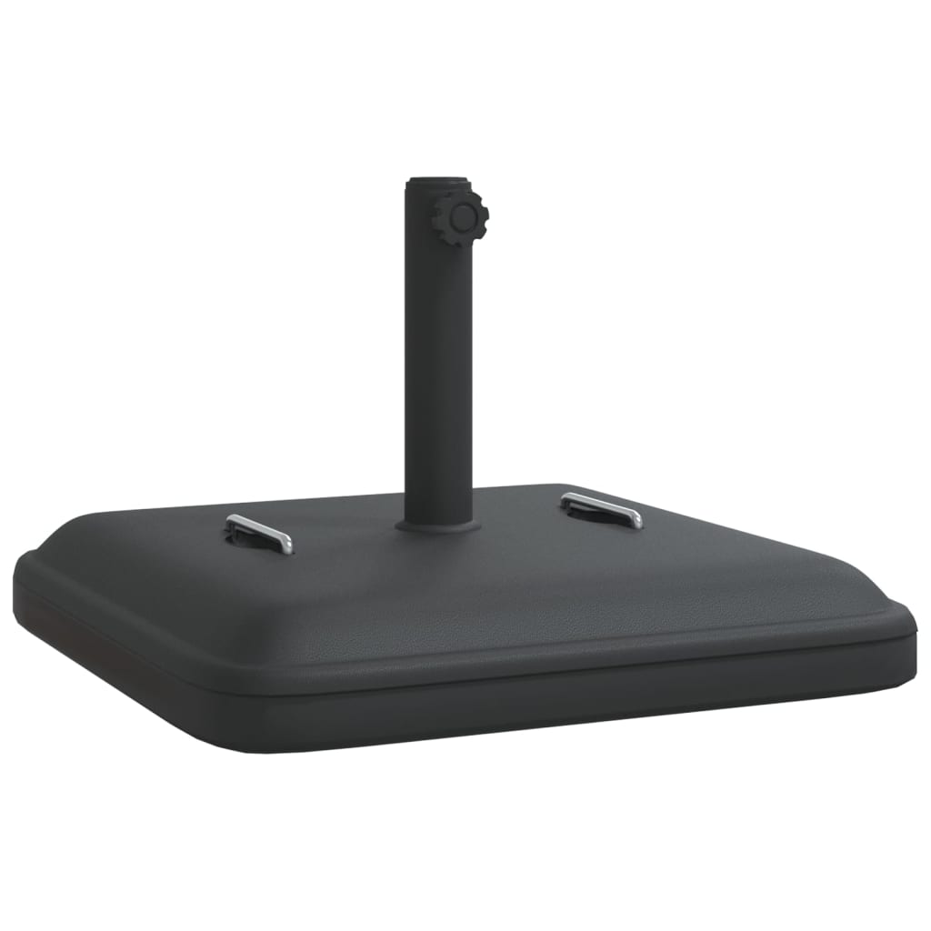 fogantyús négyszögű napernyőtalp rúdhoz Ø38 / 48 mm 27 kg