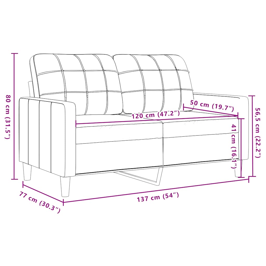 kétszemélyes sötétzöld bársony kanapé 120 cm